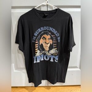 ❤️Disney scar Adult T-shirt